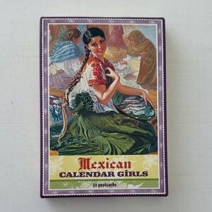 2006 Mexican Calendar Girls Postcard Set of 30 Designed by Angela Villalba - NEW